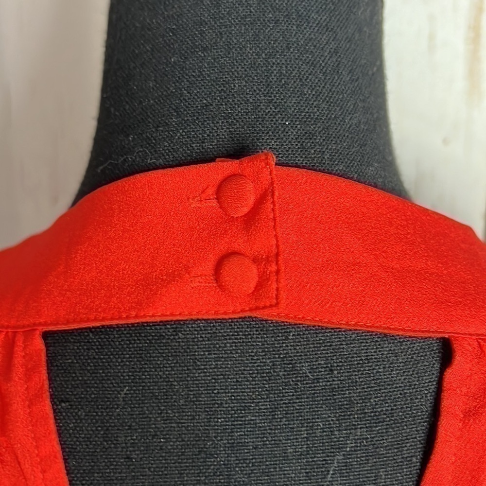 Bebe Red Open Back Jumpsuit‎ - Picture 5 of 6
